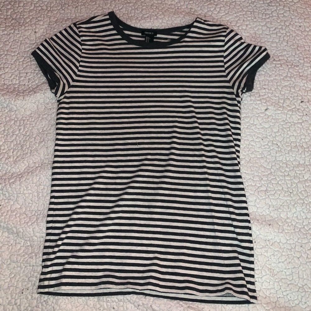 f21 striped top